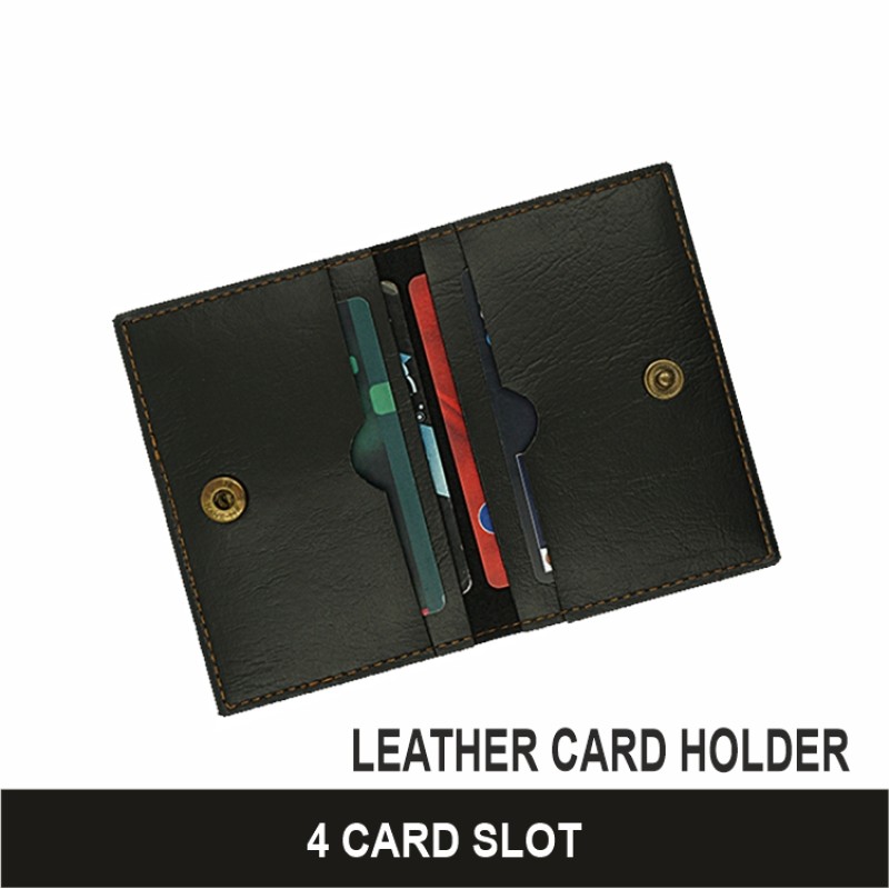LEATHER CARD HOLDER