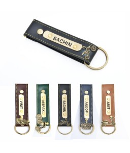 LEATHER KEYCHAIN