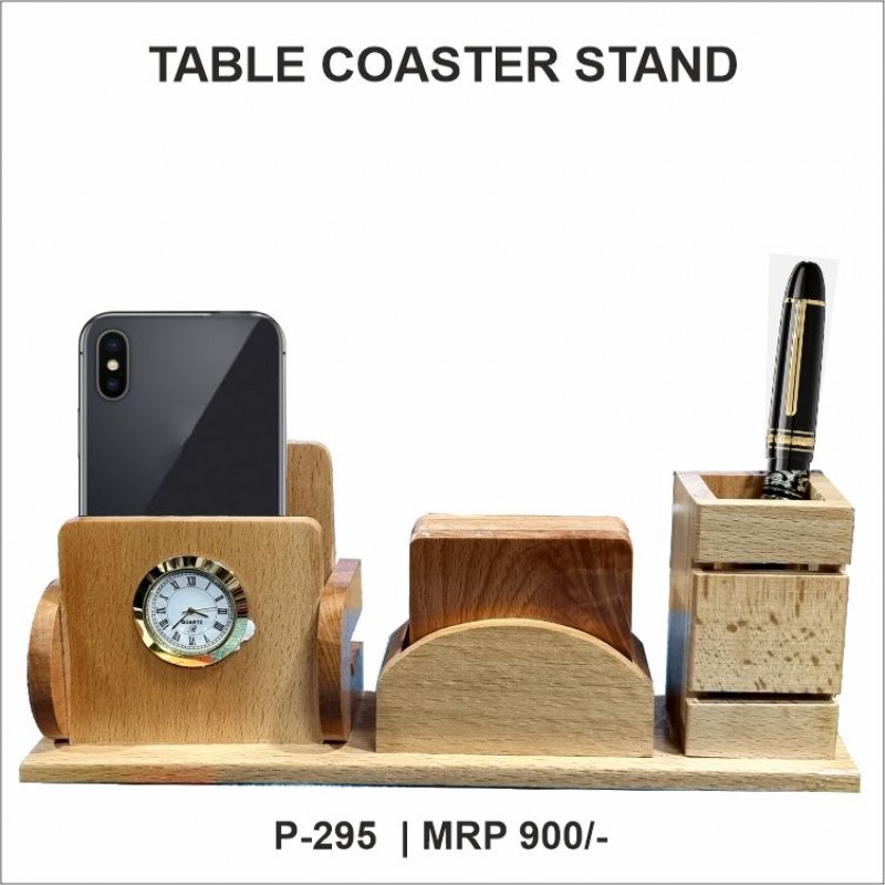 TABLE COASTER STAND (4 COASTER)