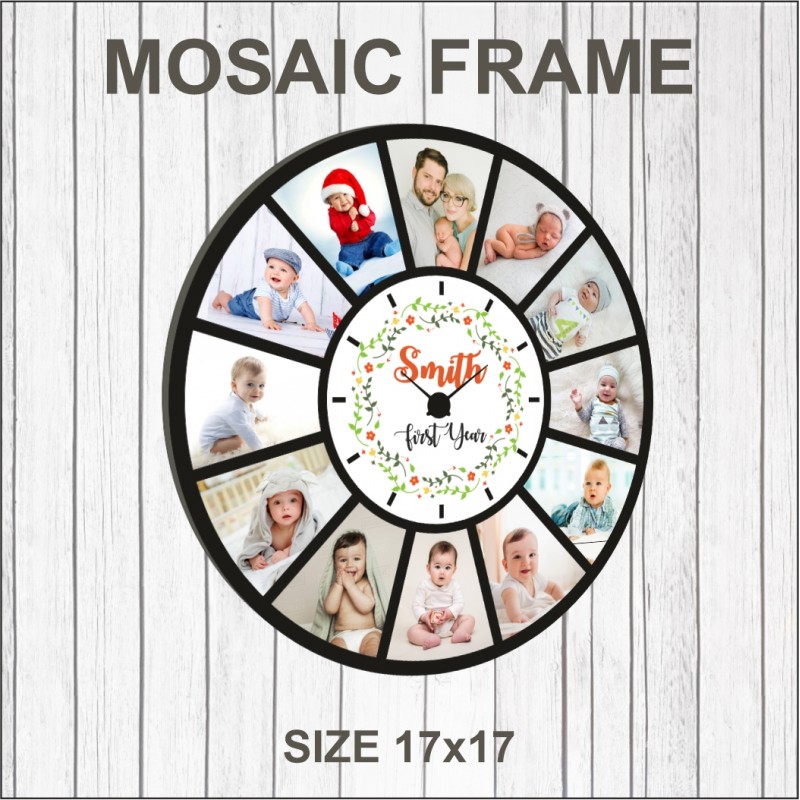 MOSAIC CLOCK PP 404