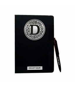 2 IN 1 DIARY SET BLACK