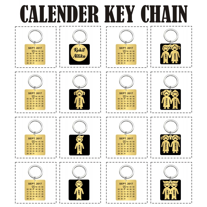 CALENDER KEY CHAIN