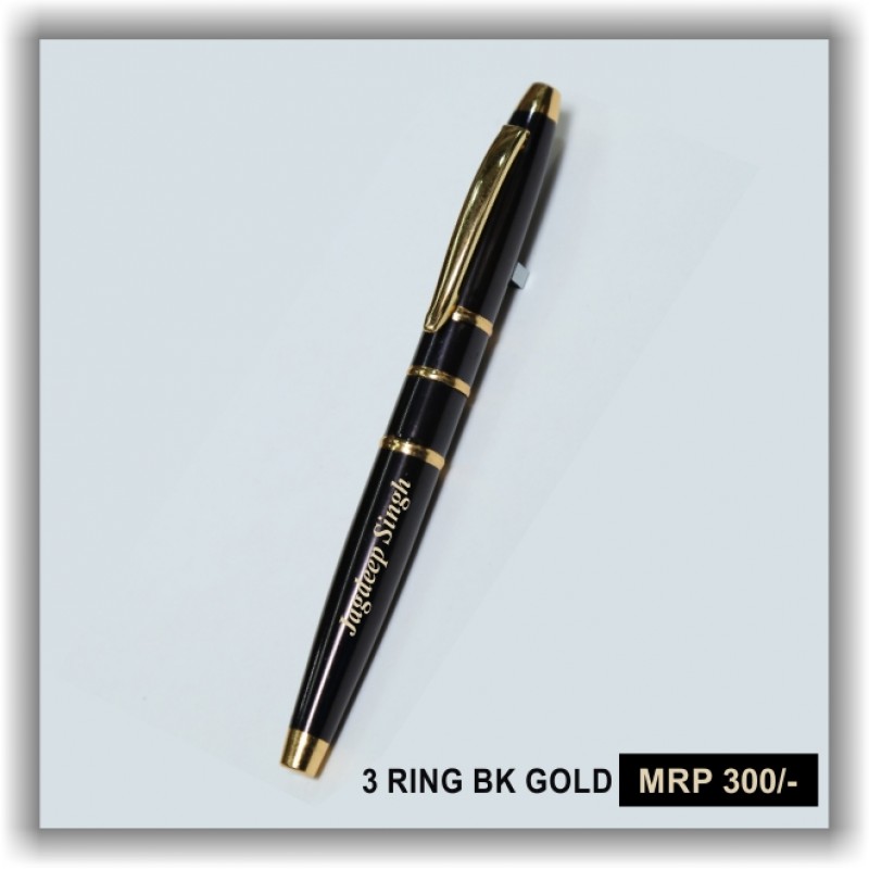 3 RING BLACK GOLD