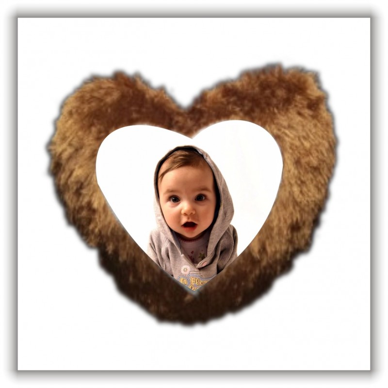 HEART FURR 16"