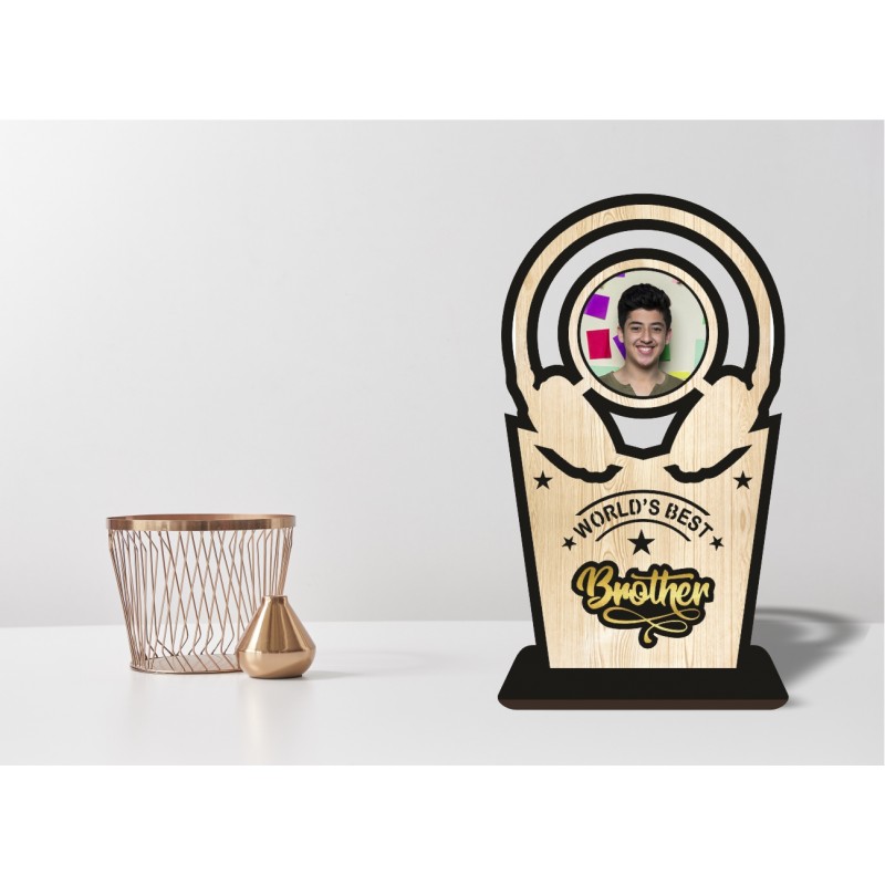 WOODEN TROPHY FRAME PP1208