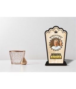 WOODEN TROPHY FRAME PP1205 