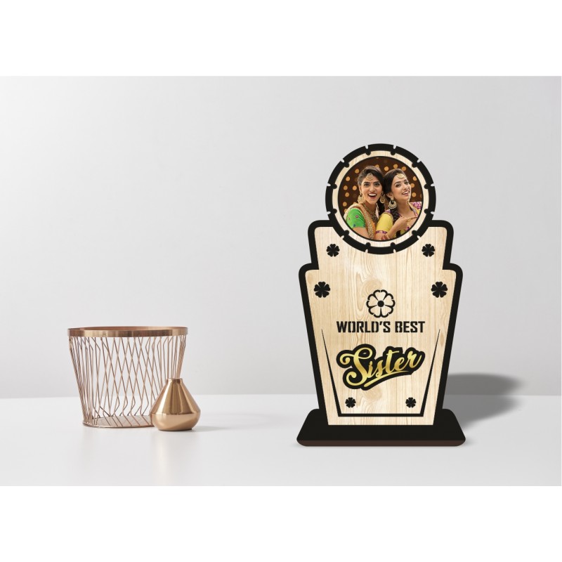 WOODEN TROPHY FRAME PP1209 