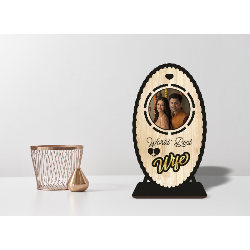 WOODEN TROPHY FRAME PP1207